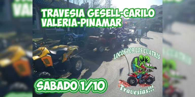 Travesía Villa Gesell – Cariló – Valeria del Mar – Pinamar