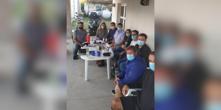 Reunión con la Comitiva Municipalidad de San Cayetano