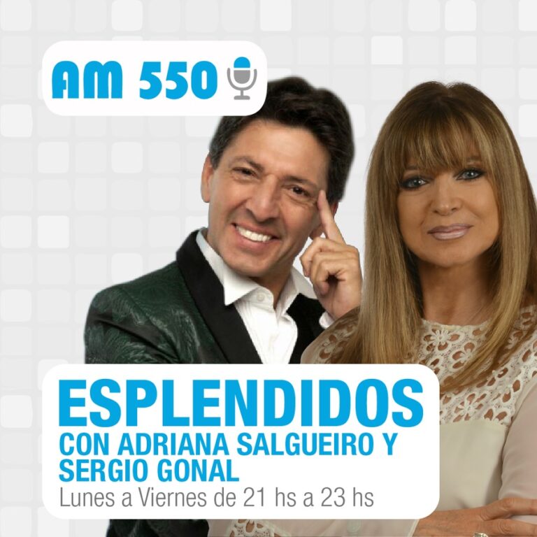 ESPLENDIDOS con Adriana Salgueiro y Sergio Gonal