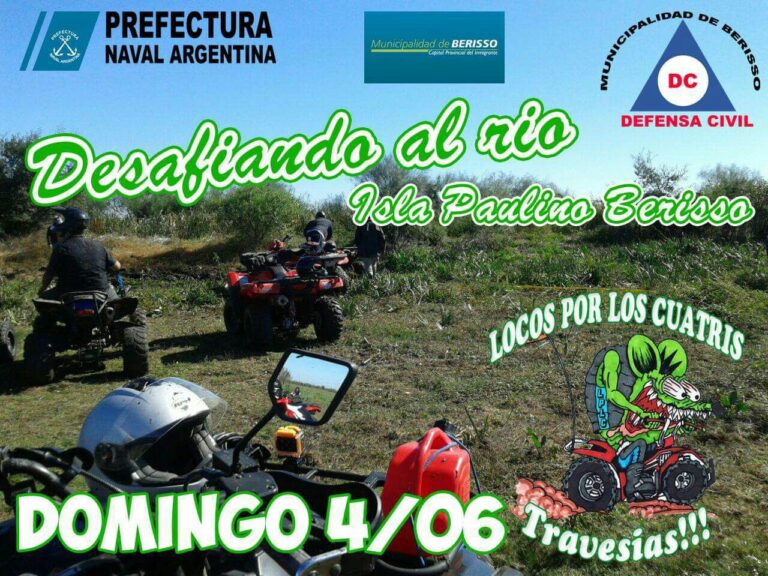 Desafiando al rio – Isla Paulino – Berisso